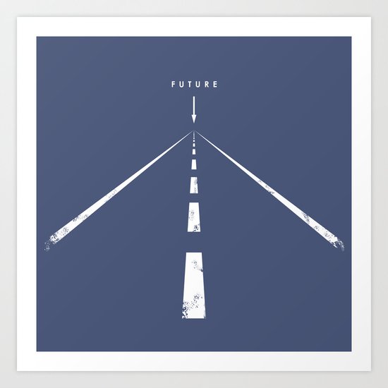 F U T U R E Art Print