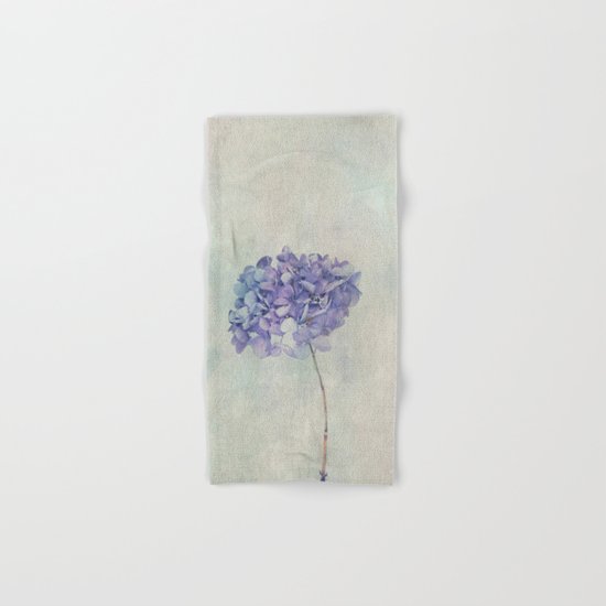 Beautiful Blue Hydrangea Hand & Bath Towel