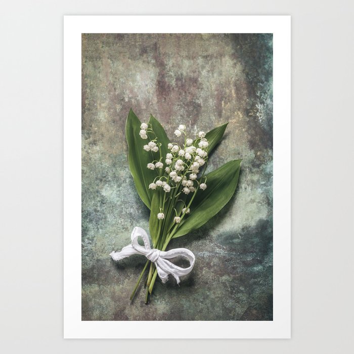 Beautiful Lily Of The Valley Art Print