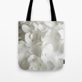 white beauty - hydrangea flower blossoms Tote Bag