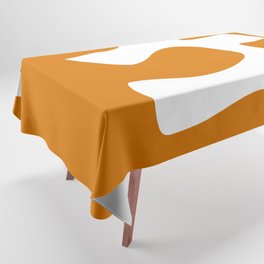 Abstract minimal plant color block 14 Tablecloth