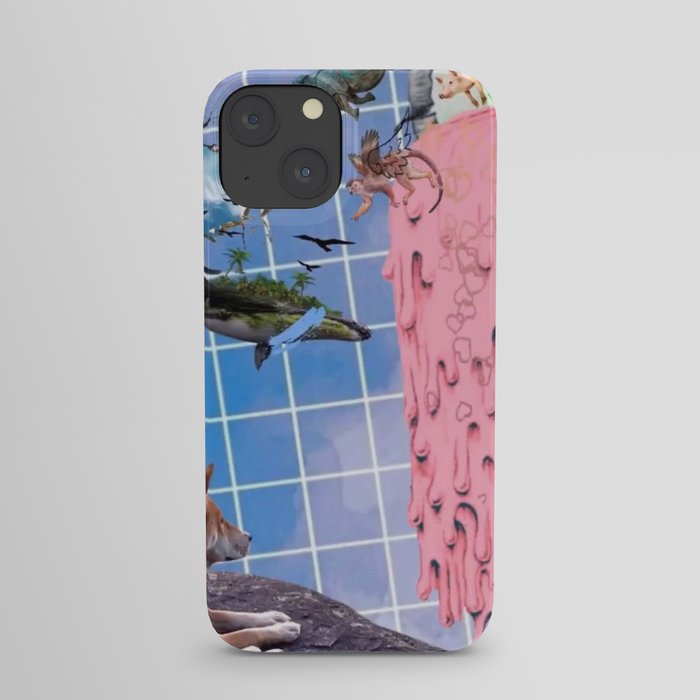 Turtles & Pigs All the Way Down iPhone Case