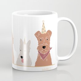 party dogs birthday card Coffee Mug
