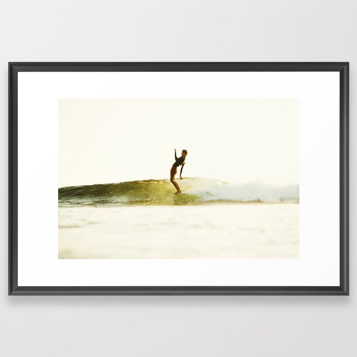 California Surf Framed Art Print