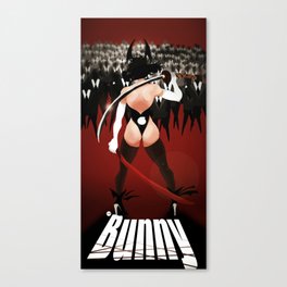 Kill Bunny Canvas Print