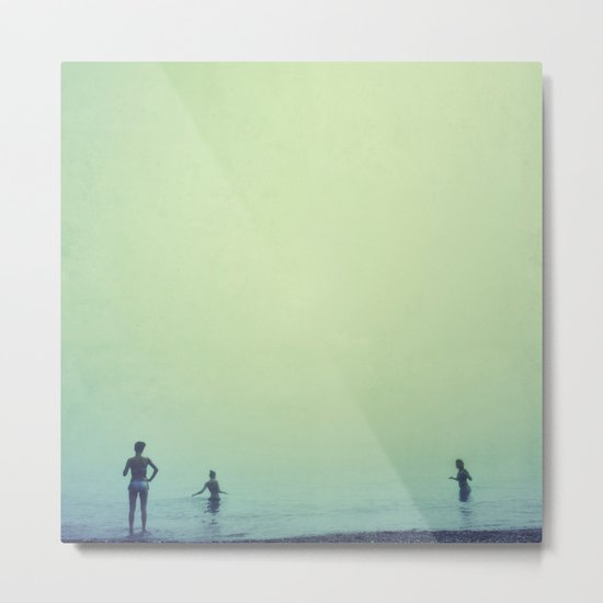 Tree women. Sea dreams Metal Print