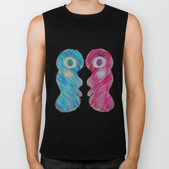 Love is | Be mine Valentine | Kids Painting Biker Tank