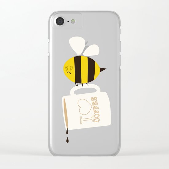 Need. Coffee. Now. Clear iPhone Case