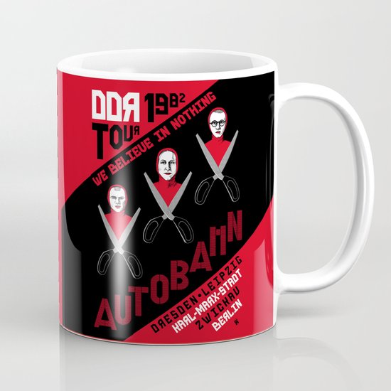 Autobahn--East German Tour 1982 Mug