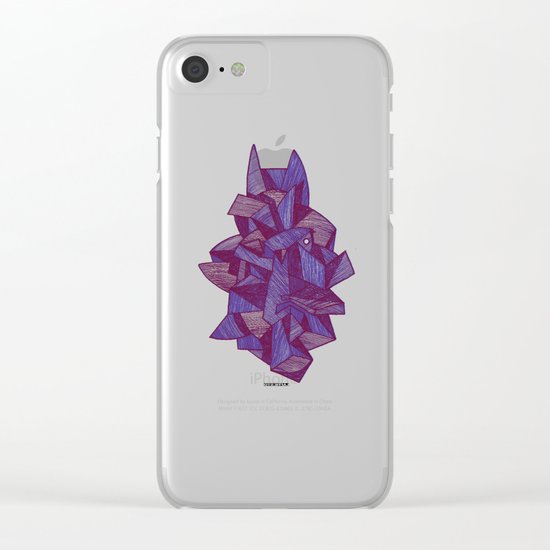 - batpunk - Clear iPhone Case