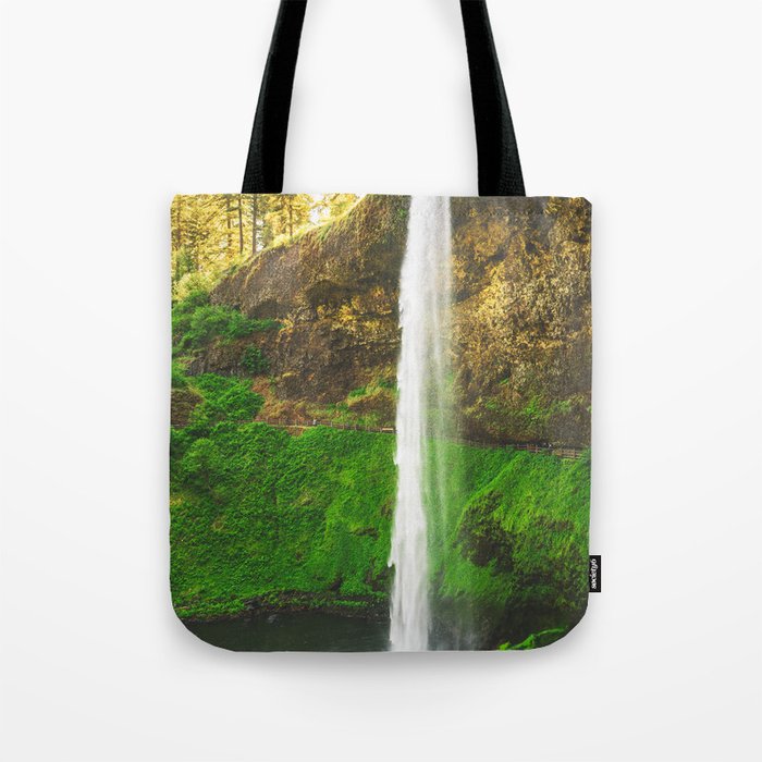 Waterfall in Oregon Tote Bag
