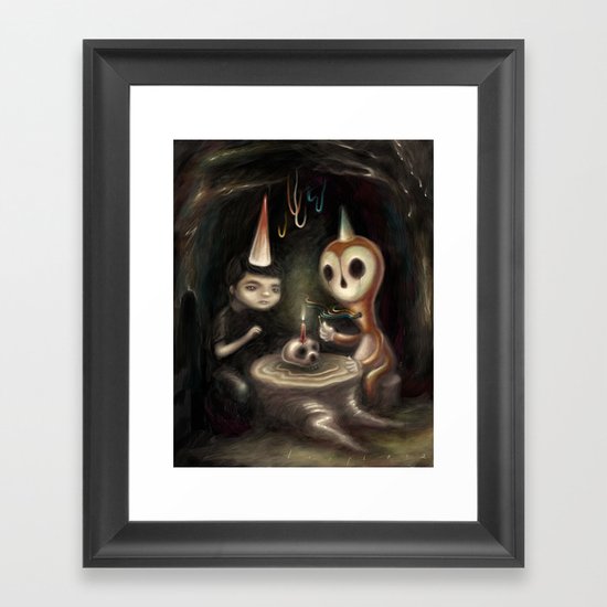 Another Year Closer Framed Art Print