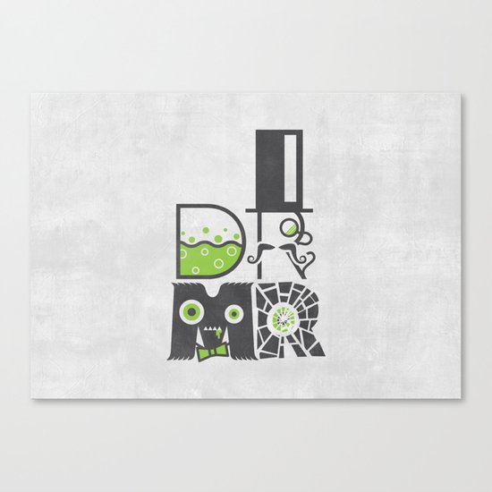 DR MR Canvas Print