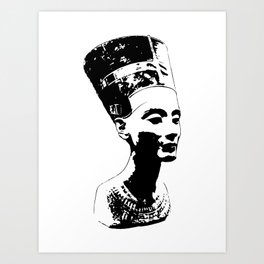 Nefertiti The Queen Art Print