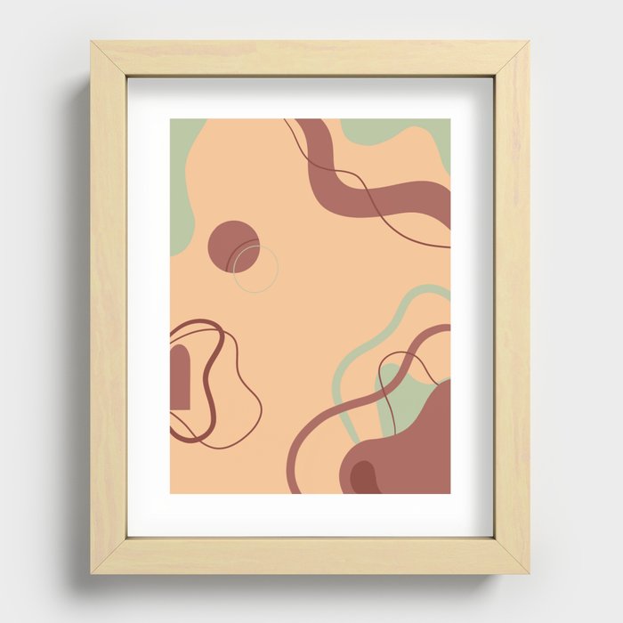 time to relax Recessed Framed Print