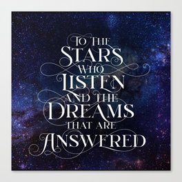 To The Stars Canvas Print