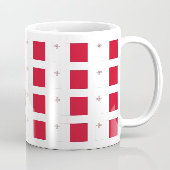 flag of Malta-maltese,maltes,malti,valletta,birkirkara,mosta,Gozo,mediterranenan Coffee Mug