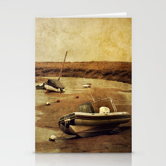 Blakeney Boats 2 Stationery Cards