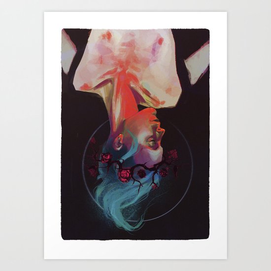 Crowned Art Print