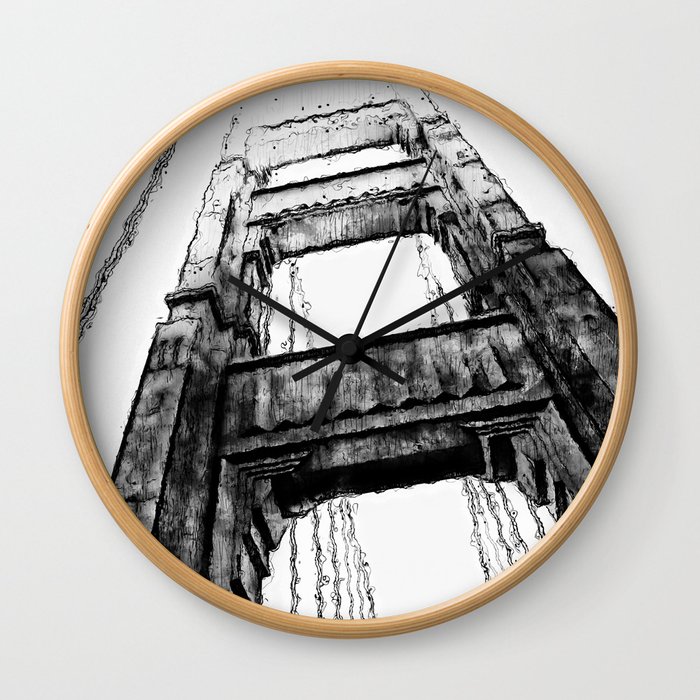 Golden Gate Bridge Wall Clock