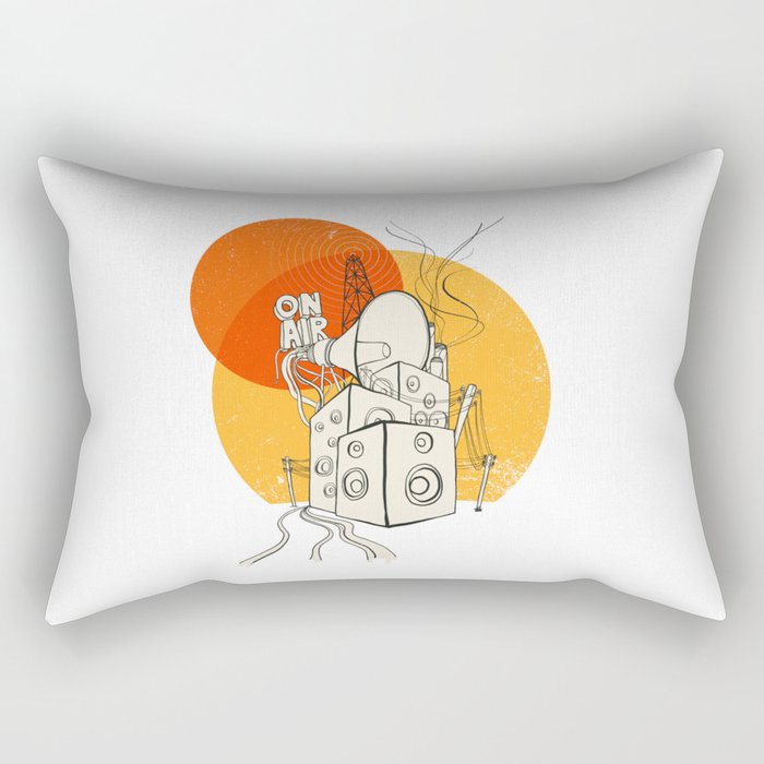 Radio Satla Rectangular Pillow