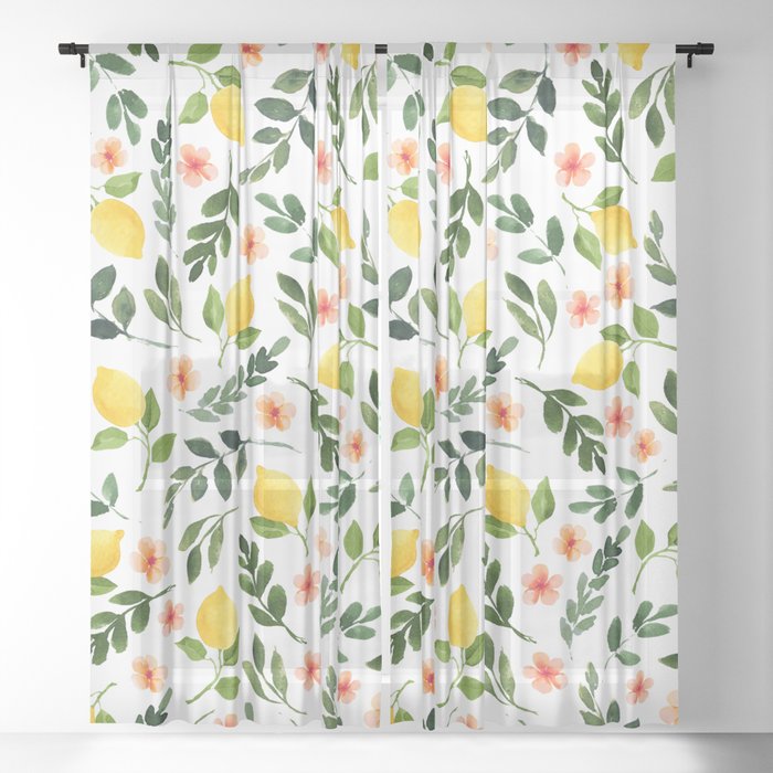 Lemon Grove Sheer Curtain