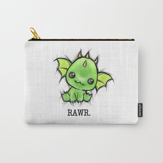 Baby Dragon Kawaii Carry-All Pouch