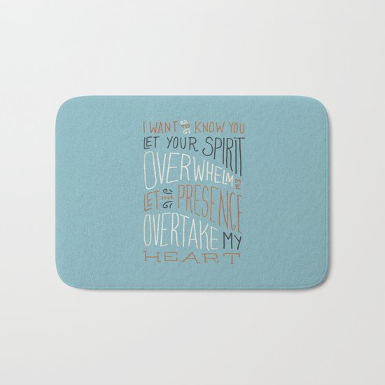 I Want to Know You (Bethel) Bath Mat