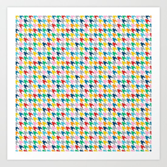 Puppytooth #2 Art Print