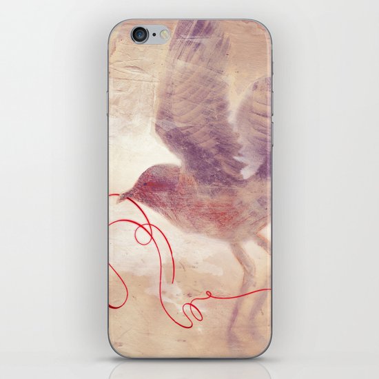 The red string iPhone & iPod Skin