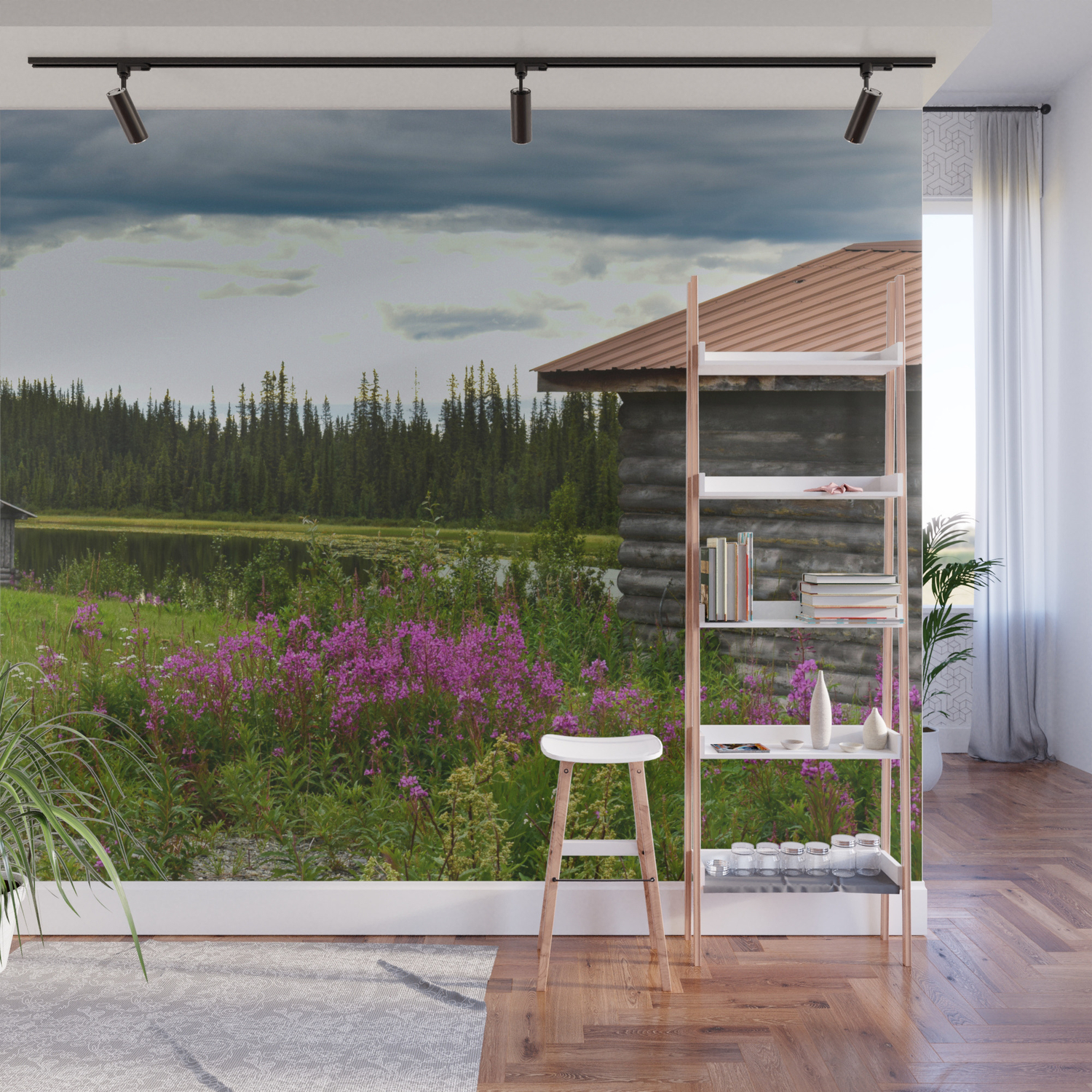 Pioneer Cabin Ii Alaska Wall Mural By Alaskanmommabear Society6