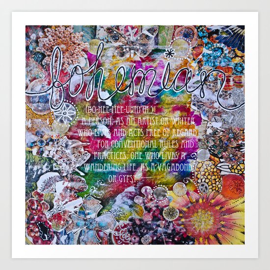 The Bohemian Life Art Print