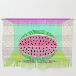 Dripping Watermelon Wall Hanging