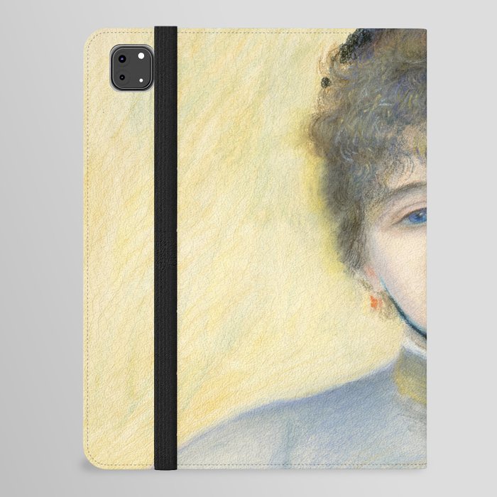 Caroline Remy, Severine, 1885 by Pierre-Auguste Renoir iPad Folio Case