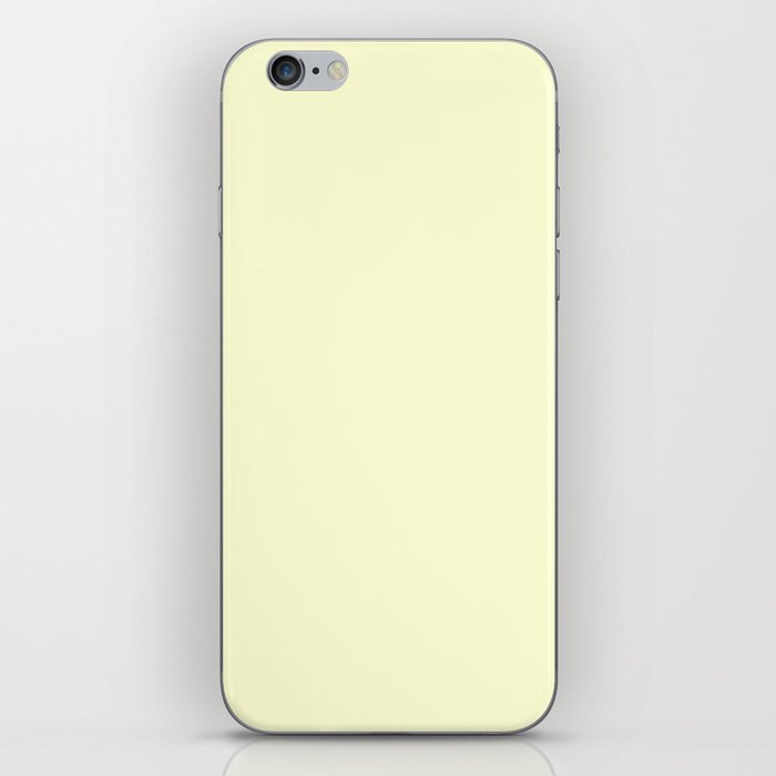 Butter Yellow iPhone Skin