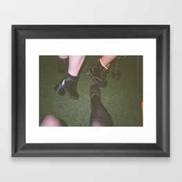 kicks Framed Art Print