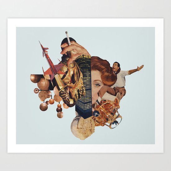 Intergalatic.... Art Print