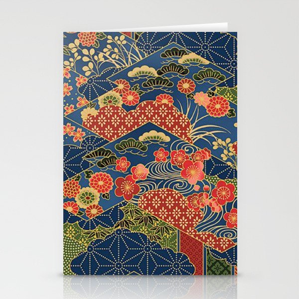 Japan Quilt Stationery Cards