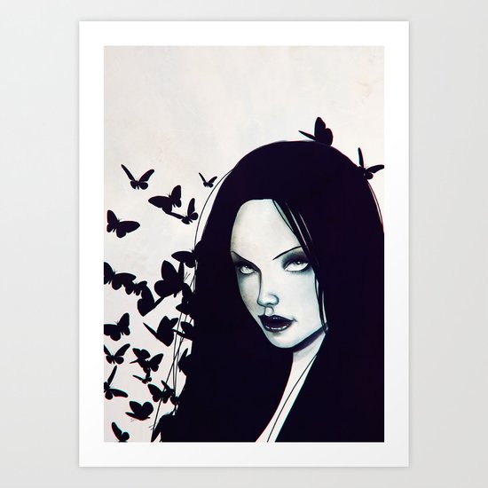 Butterflies Art Print