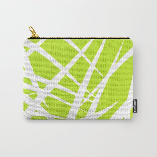into the wind/green Carry-All Pouch