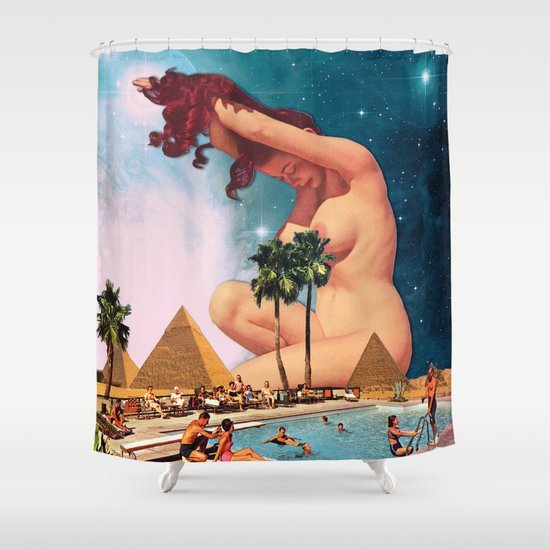 The Sphinx Shower Curtain