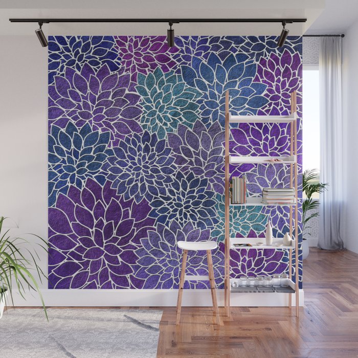 Floral Abstract 22 Wall Mural