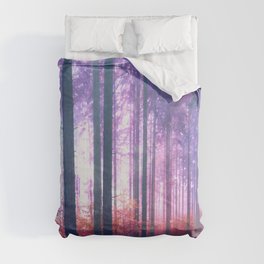 Woods in the outer space Comforter