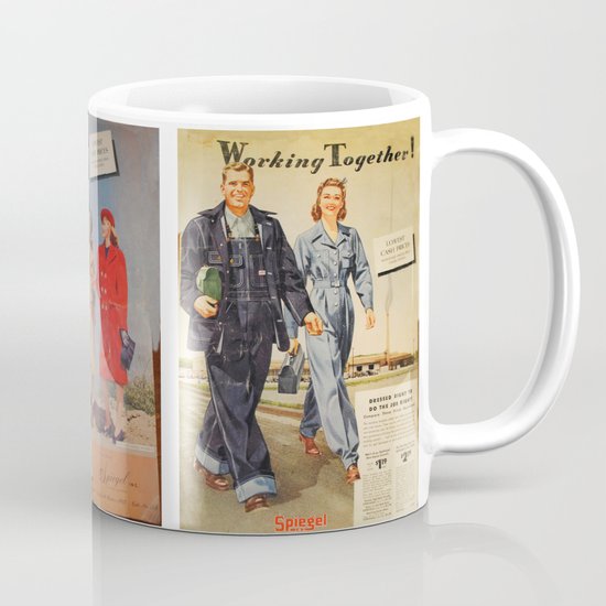 1942 Working Together Cover Mug