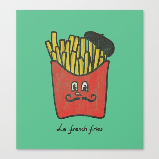 French Fries Canvas Print
