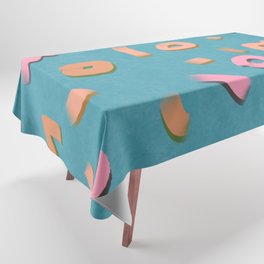 Color confetti pattern 7 Tablecloth
