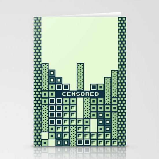 tantric tetris. Stationery Cards