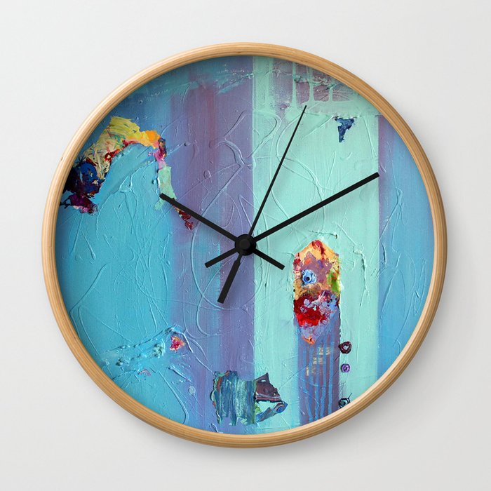 High Refuge by Nadia J Art Wall Clock