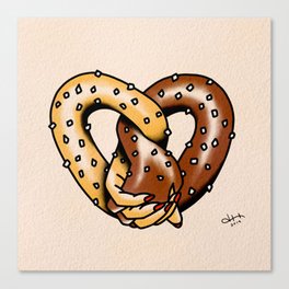 Snack Love Canvas Print