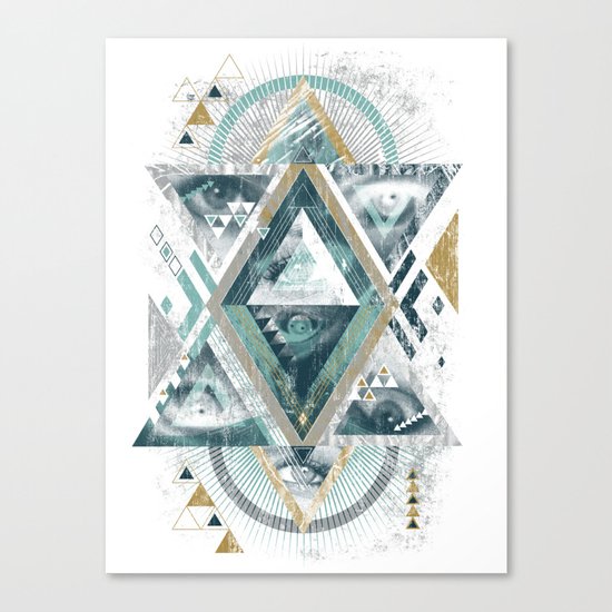 Eyesosceles Canvas Print